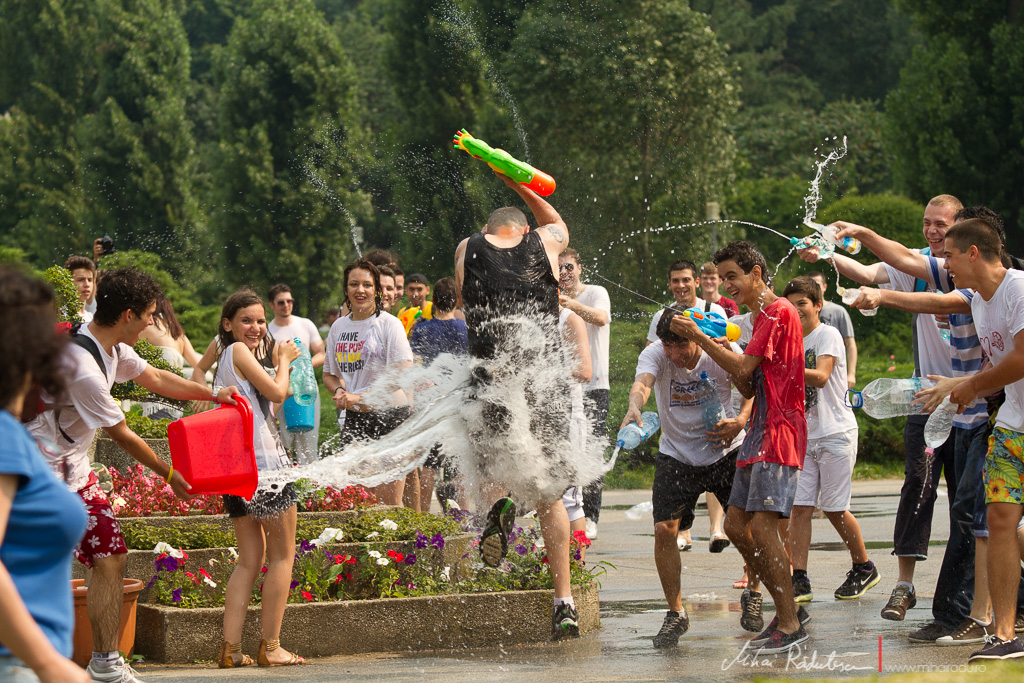 C.R.B.L., Bataia cu apa</br>Herastrau Park, Bucharest</br>June 2011