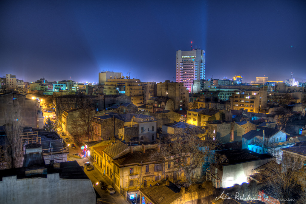 Bucharest by night</br>December 2011